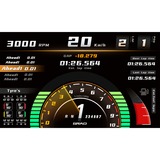 MOZA RM High-Definition Digital Dashboard, Monitor negro