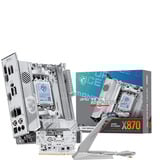 MSI MPG X870I EDGE TI EVO WIFI, Placa base blanco