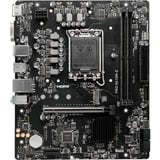 MSI PRO H610M-E, Placa base 