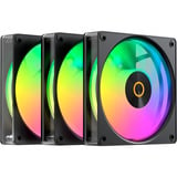 Ocypus Gamma F12 Elite ARGB, Ventilador negro
