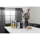 Princess 236047 Hervidor de agua de ebullición rápida Deluxe acero fino/Negro, 1,7 L, 3000 W, Negro, Acero inoxidable, Acero inoxidable, Ajustes de termostato, Indicador de nivel de agua