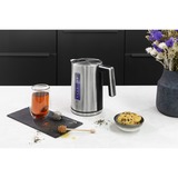 Princess 236047 Hervidor de agua de ebullición rápida Deluxe acero fino/Negro, 1,7 L, 3000 W, Negro, Acero inoxidable, Acero inoxidable, Ajustes de termostato, Indicador de nivel de agua