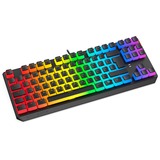 SPC Gear Teclado para gaming negro/Transparente