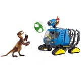 Schleich Dinosaurs 42604 set de juguetes, Muñecos Age of the Dinos, Conquering the Earth, Dinosaurs and volcano, The first giants, 4 año(s), Multicolor