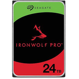Seagate IronWolf Pro NAS 24 TB CMR reacondicionado, Unidad de disco duro 