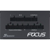 Seasonic FOCUS-GX-750 unidad de fuente de alimentación 750 W 20+4 pin ATX ATX Negro, Fuente de alimentación de PC negro, 750 W, 100 - 240 V, 50/60 Hz, 5 - 10 A, 100 W, 744 W