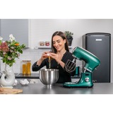 Severin KM3896, Robot de cocina verde/Acero fino cepillado