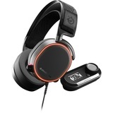 SteelSeries Arctis Pro + GameDAC Auriculares Diadema Conector de 3,5 mm Negro, Auriculares para gaming negro, Auriculares, Diadema, Juego, Negro, Binaural, Alámbrico
