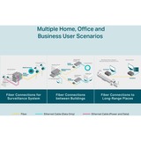 TP-Link MC200CM V3 convertidor de medio Interno 1000 Mbit/s 850 nm Negro gris, 1000 Mbit/s, IEEE 802.3ab, IEEE 802.3x, IEEE 802.3z, Gigabit Ethernet, 1000 Mbit/s, SC, Alámbrico
