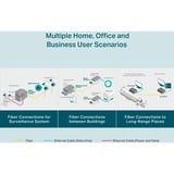 TP-Link Omada MC200CM convertidor de medio 1000 Mbit/s 850 nm Multimodo Negro gris, 1000 Mbit/s, IEEE 802.3ab, IEEE 802.3i, IEEE 802.3u, IEEE 802.3z, Gigabit Ethernet, 10,100,1000 Mbit/s, Completo, Semi (dúplex), Cat5, Cat5e