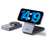 UGREEN W528 Cargador Magsafe 2 en 1 gris