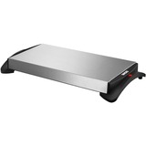 Unold 58815 calentador de alimentos 1100 W Negro, Acero inoxidable, Calientaplatos plateado/Negro, 1100 W, 230 V, 50 Hz, Negro, Acero inoxidable, 238 mm, 465 mm