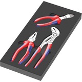 Wera Inserto de espuma KNIPEX juego de alicates 1, 3 piezas, Set de pinzas negro/Gris