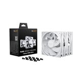 be quiet! Pure Wings 3 120mm | PWM Reverse White Triple-Pack Carcasa del ordenador Ventilador 12 cm Blanco 3 pieza(s) blanco, Ventilador, 12 cm, 1500 RPM, 80 m³/h, Blanco