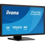 iiyama ProLite T2452MSC-B2AG, Monitor LED negro (mate)