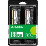 ADATA AD5U560032G-DT, Memoria RAM negro