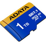 ADATA Premier Extreme microSDXC SD7.1 1 TB, Tarjeta de memoria azul/Amarillo