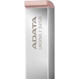 ADATA UR350 unidad flash USB 32 GB USB tipo A 3.2 Gen 1 (3.1 Gen 1) Marrón, Lápiz USB níquel/Marrón, 32 GB, USB tipo A, 3.2 Gen 1 (3.1 Gen 1), 100 MB/s, Sin tapa, Marrón