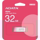 ADATA UR350 unidad flash USB 32 GB USB tipo A 3.2 Gen 1 (3.1 Gen 1) Marrón, Lápiz USB níquel/Marrón, 32 GB, USB tipo A, 3.2 Gen 1 (3.1 Gen 1), 100 MB/s, Sin tapa, Marrón