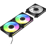 ARCTIC BioniX P14 A-RGB, Ventilador negro/blanco