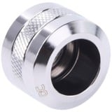 Alphacool 17476 accesorio o pieza de sistema de refrigeración para ordenador Kit de racores, tubos y accesorios, Conexión cromado, Kit de racores, tubos y accesorios, Latón, Cromo, 1/4", 23 mm, 2,6 cm