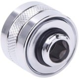 Alphacool 17476 accesorio o pieza de sistema de refrigeración para ordenador Kit de racores, tubos y accesorios, Conexión cromado, Kit de racores, tubos y accesorios, Latón, Cromo, 1/4", 23 mm, 2,6 cm