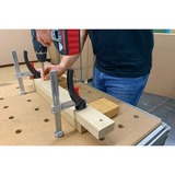 BESSEY Elemento de sujeción TW20-15-8-KLI, para mesas multifunción, Tensor plateado