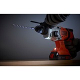 BLACK+DECKER Martillo combinado a batería BCD900B, 18Volt, Martillo perforador naranja/Negro