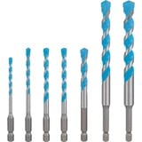 Bosch Juego de brocas EXPERT HEX-9 MultiConstruction, 7 piezas, Conjuntos de brocas 