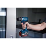 Bosch Taladro atornillador a batería GSR 18V-45 Professional, 18Volt, Taladro/destornillador azul/Negro