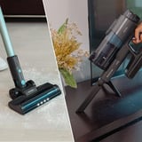 Cecotec Conga Rockstar 1500 Ray Pure, Aspirador vertical negro/Azul