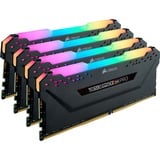 Corsair Vengeance CMW32GX4M4D3600C16 módulo de memoria 32 GB 4 x 8 GB DDR4 3600 MHz, Memoria RAM negro, 32 GB, 4 x 8 GB, DDR4, 3600 MHz, 288-pin DIMM