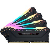 Corsair Vengeance CMW32GX4M4D3600C16 módulo de memoria 32 GB 4 x 8 GB DDR4 3600 MHz, Memoria RAM negro, 32 GB, 4 x 8 GB, DDR4, 3600 MHz, 288-pin DIMM