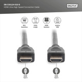 Digitus DB-330124-010-S, Cable negro