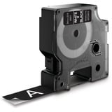 Dymo D1 - Etiquetas estándar - Blanco sobre negro - 19mm x 7m, Cinta de escritura Blanco sobre negro, Poliéster, Bélgica, -18 - 90 °C, DYMO, LabelManager, LabelWriter 450 DUO