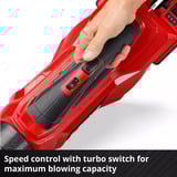 EINHELL 3433650, Soplador de hojas rojo/Negro