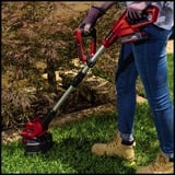 EINHELL GE-CT 18/28 Li-Solo 28 cm Batería Negro, Rojo, Cortabordes rojo/Negro, Cortabordes, 28 cm, Empuñadura en D, 1,6 mm, 5 m, 8000 RPM