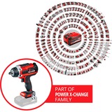 EINHELL IMPAXXO 18/400, Tornillo de percusión rojo/Negro