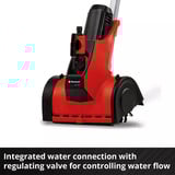 EINHELL PICOBELLA 1400 RPM Batería, Máquinas barredoras rojo/Negro, 1400 RPM, 11,5 cm, 21,5 cm, Rojo, Batería, 4,1 kg