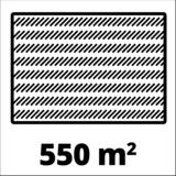 EINHELL Rasarro 36/42 Cortacésped de empuje a gasolina Batería Negro, Rojo rojo/Negro, Cortacésped de empuje a gasolina, 550 m², 42 cm, 2,5 cm, 7,5 cm, 50 L