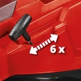 EINHELL Rasarro 36/42 Cortacésped de empuje a gasolina Batería Negro, Rojo rojo/Negro, Cortacésped de empuje a gasolina, 550 m², 42 cm, 2,5 cm, 7,5 cm, 50 L