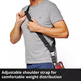 EINHELL Soplador de hojas profesional a batería GP-LB 36/230 Li E BL-Solo, 36Volt (2x18V) rojo/Negro