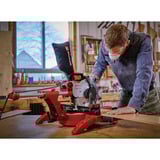 EINHELL TC-SM 2534/1 Dual, Sierras de corte a inglete y a bisel rojo/Negro