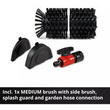 Einhell PICOBELLA 1400 RPM Batería, Máquinas barredoras rojo/Negro, 1400 RPM, 11,5 cm, 21,5 cm, Rojo, Batería, 4,1 kg