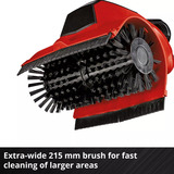 Einhell PICOBELLA 1400 RPM Batería, Máquinas barredoras rojo/Negro, 1400 RPM, 11,5 cm, 21,5 cm, Rojo, Batería, 4,1 kg