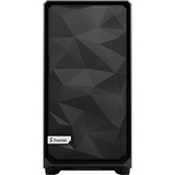 Fractal Design Meshify 2 Lite Negro, Cajas de torre negro, PC, Negro, ATX, EATX, micro ATX, Mini-ITX, Acero, Vidrio templado, 18,5 cm, 47,6 cm