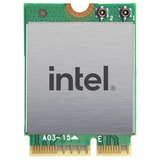 Intel® Wi-Fi 6E AX211 (Gig+) Interno WLAN 2400 Mbit/s, Adaptador Wi-Fi Interno, Inalámbrico, M.2, WLAN, Wi-Fi 6E (802.11ax), 2400 Mbit/s, A granel