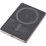 Intenso Powerbank inalámbrico magnético MW5000 Rosé, Banco de potencia rosa