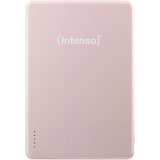 Intenso Powerbank inalámbrico magnético MW5000 Rosé, Banco de potencia rosa