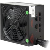 Inter-Tech BPS-850CM, Fuente de alimentación de PC negro